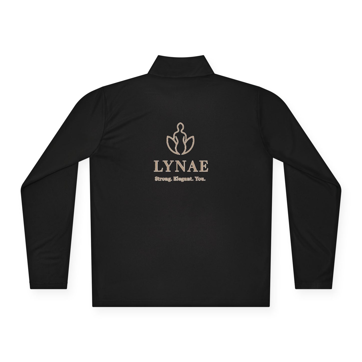 Strong. Elegant. Zip-up pullover.