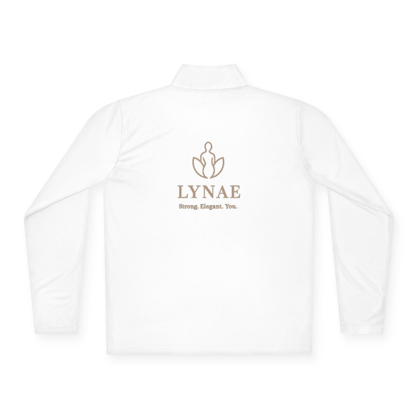 Strong. Elegant. Zip-up pullover.
