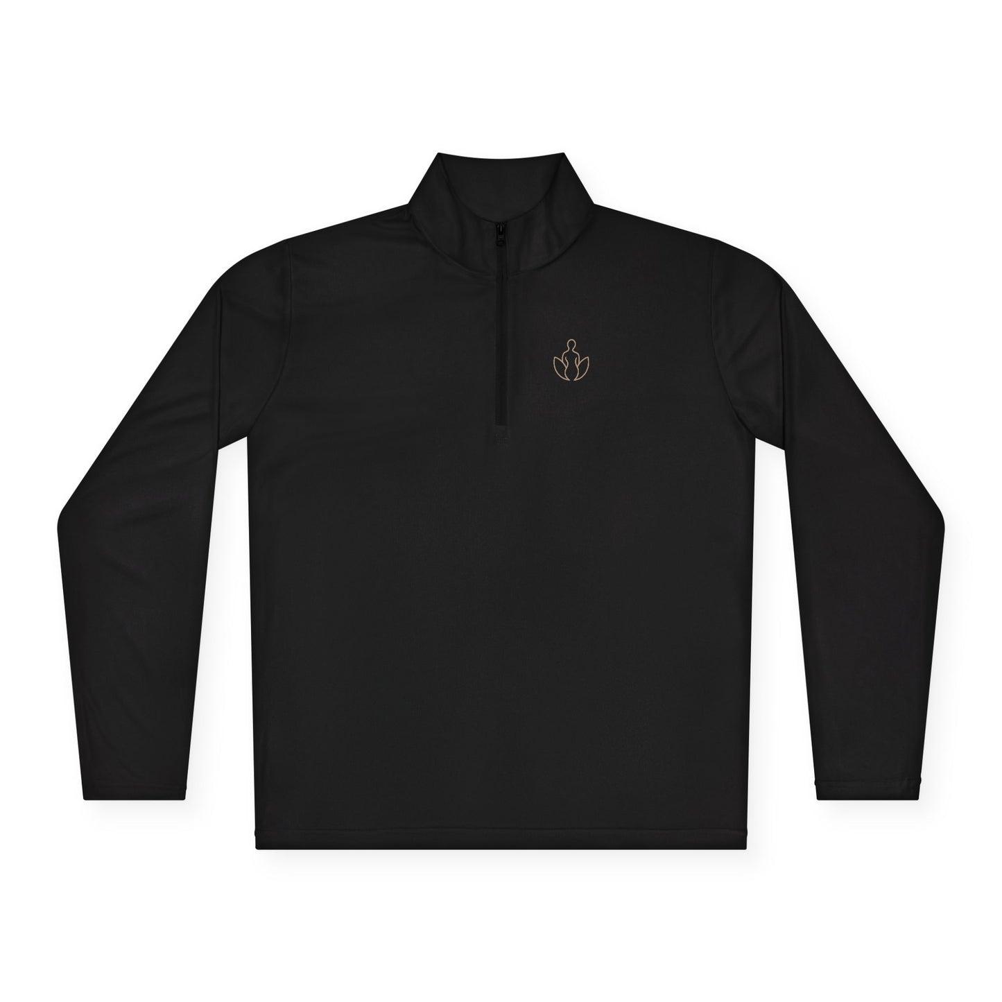 Strong. Elegant. Zip-up pullover.