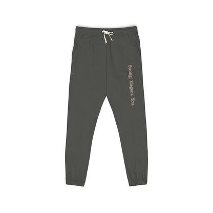 Strong. Elegant. Sweatpants.
