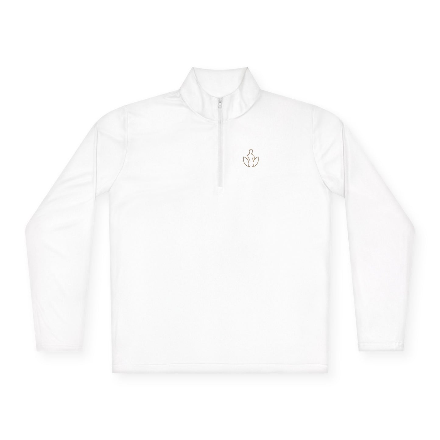 Strong. Elegant. Zip-up pullover.