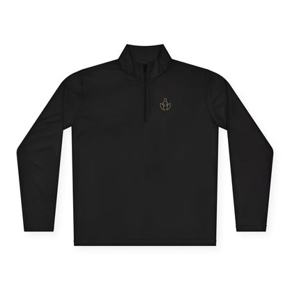 Strong. Elegant. Zip-up pullover.